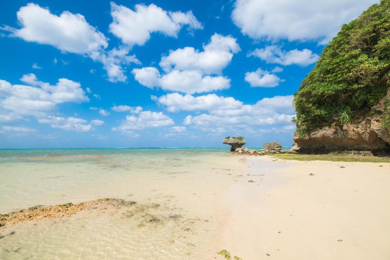 Flex Beach House Motobu Bagian luar foto